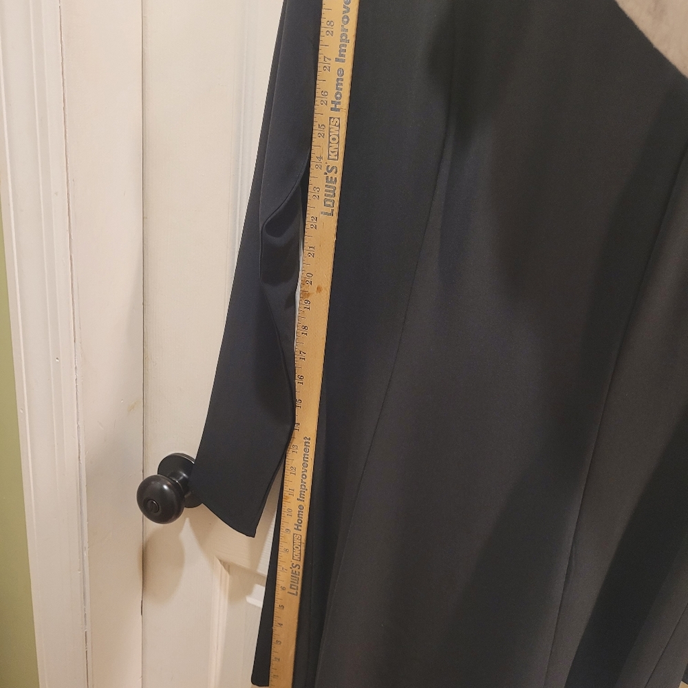 New Zara Elegant Black Long Sleeve Dress - Mini - Picture 11 of 13